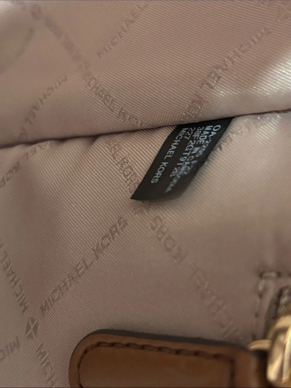 Michael Kors Monogram Tote Bag